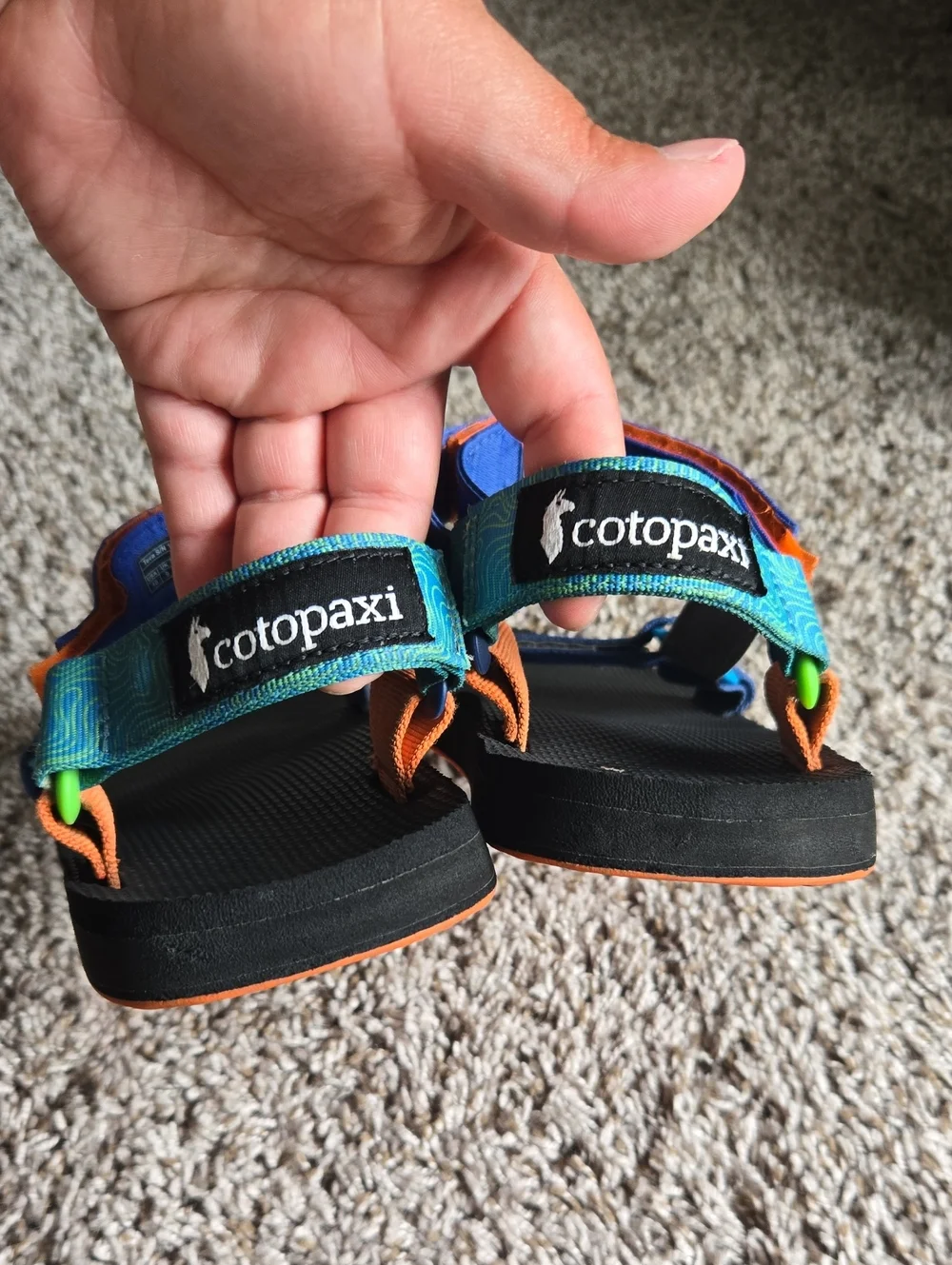 Teva/Cotapaxi Multicolor Strappy Men's Sandal